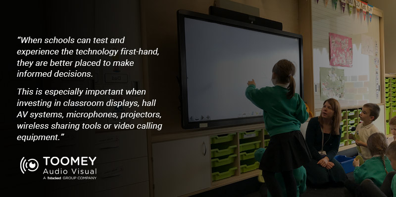 Technology Irish Schools - AV Company ToomeyAV