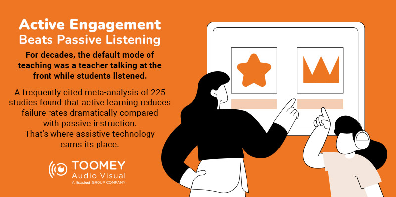 Active Engagement Beats Passive Listening - ToomeyAV